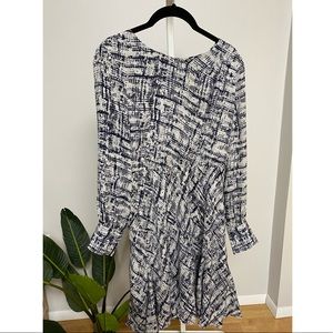 Banana republic flare dress